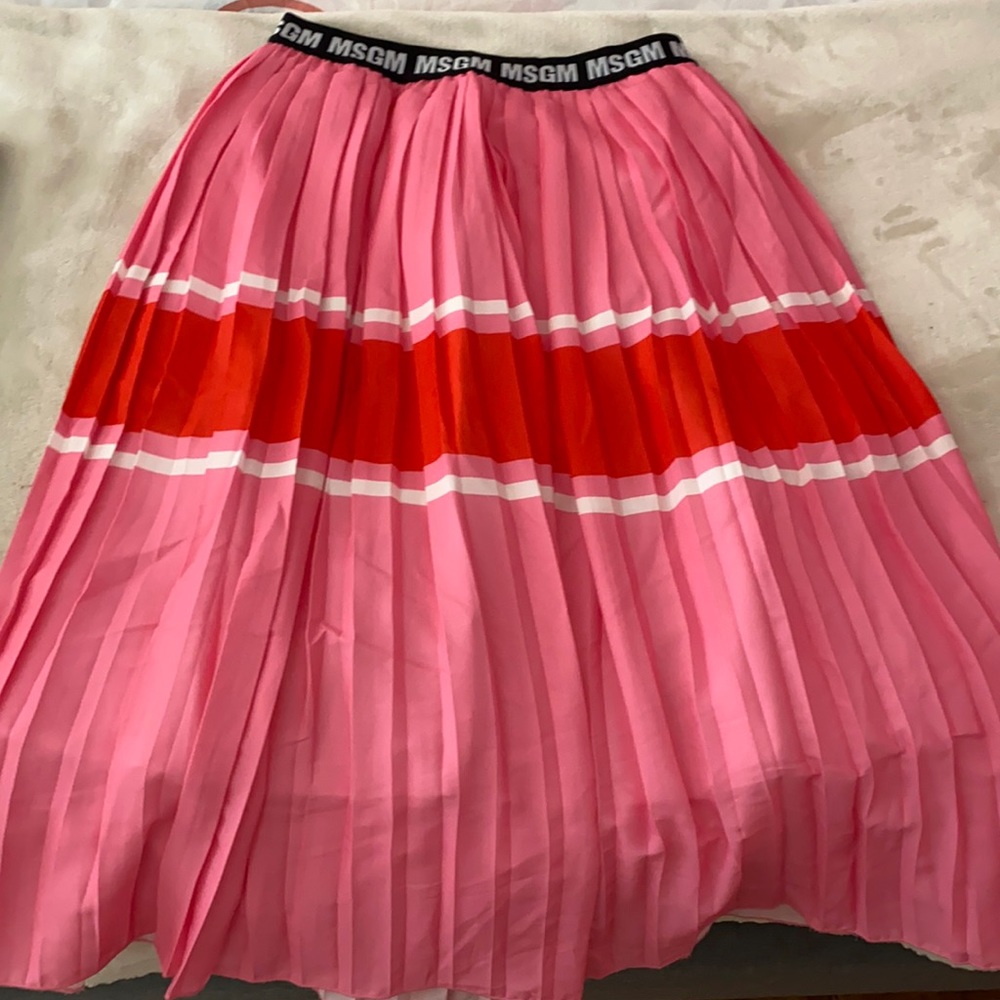 Msgm teen girl midi skirt